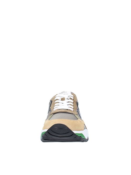 Sneakers VOILE BLANCHE modello KHILIAN in pelle, camoscio e tessuto VOILE BLANCHE | KHILIAM2D48
